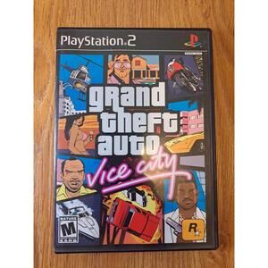 Grand Theft Auto Vice City PlayStation 2 Game PS2 COMPLETE